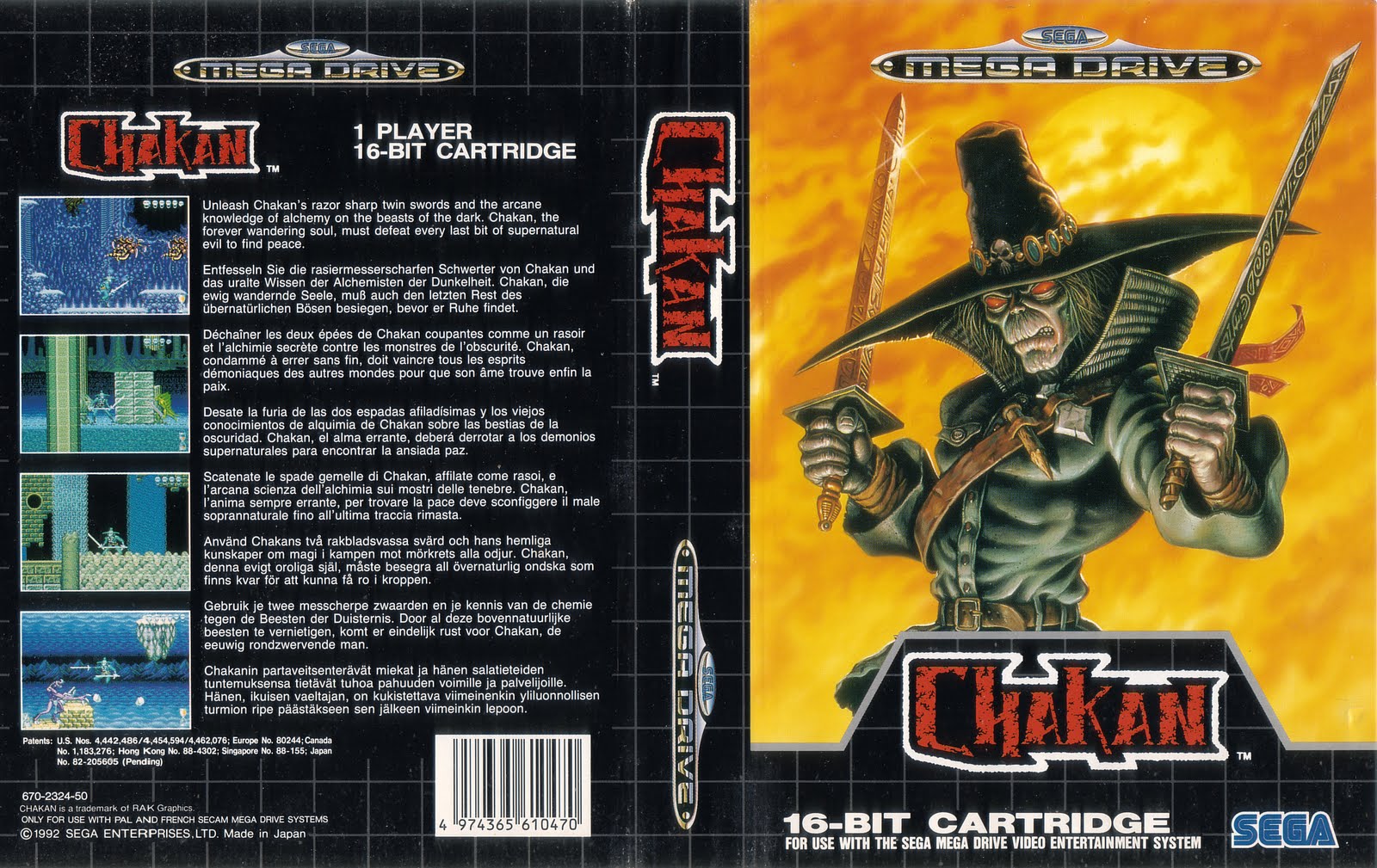 Retro Gaming - Chakan the Forever Man (Genesis/Mega Drive) — Steemit